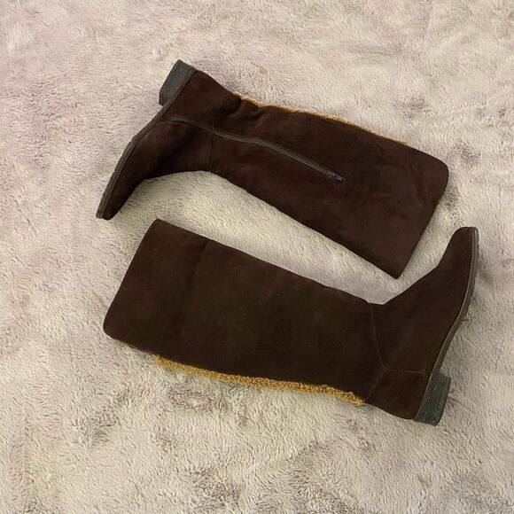 Stuart Weitzman 100% suede winter boots, size 9,5 - Picture 1 of 14
